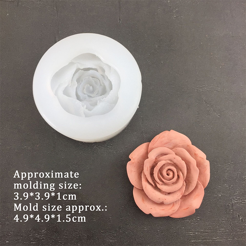 장미 꽃 모양 잎 실리콘 몰드, 퐁당 초콜릿 몰드 촛불 - Soap Making Dish 리뷰 및 가격