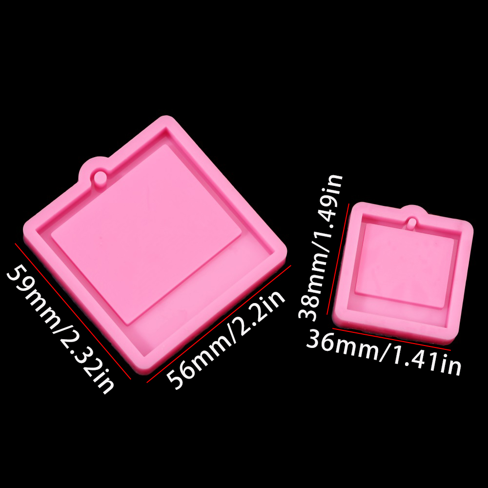 사진 프레임 에폭시 수지 키 체인 금형 고양이 개 태그 - Soap Making Dish 리뷰 및 가격