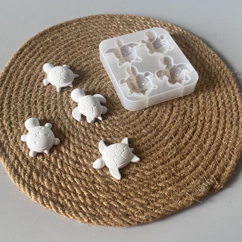 네 마리 거북이 플라스터 실리콘 몰드 DIY 하트 스타 - Soap Making Dish 리뷰 및 가격