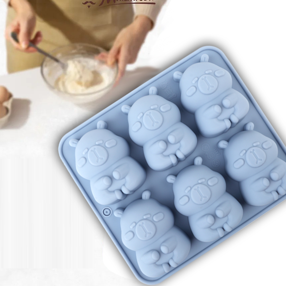 귀여운 카피바라 모양의 실리콘 케이크 몰드, 초콜릿,  - Soap Making Jelly 리뷰 및 가격