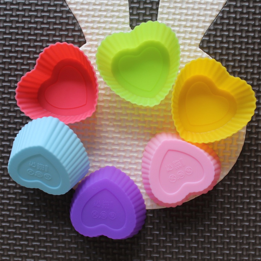 6종 세트 논스틱 꽃무늬 실리콘 몰드 초콜릿 푸딩 아이 - Soap Making Oven 리뷰 및 가격