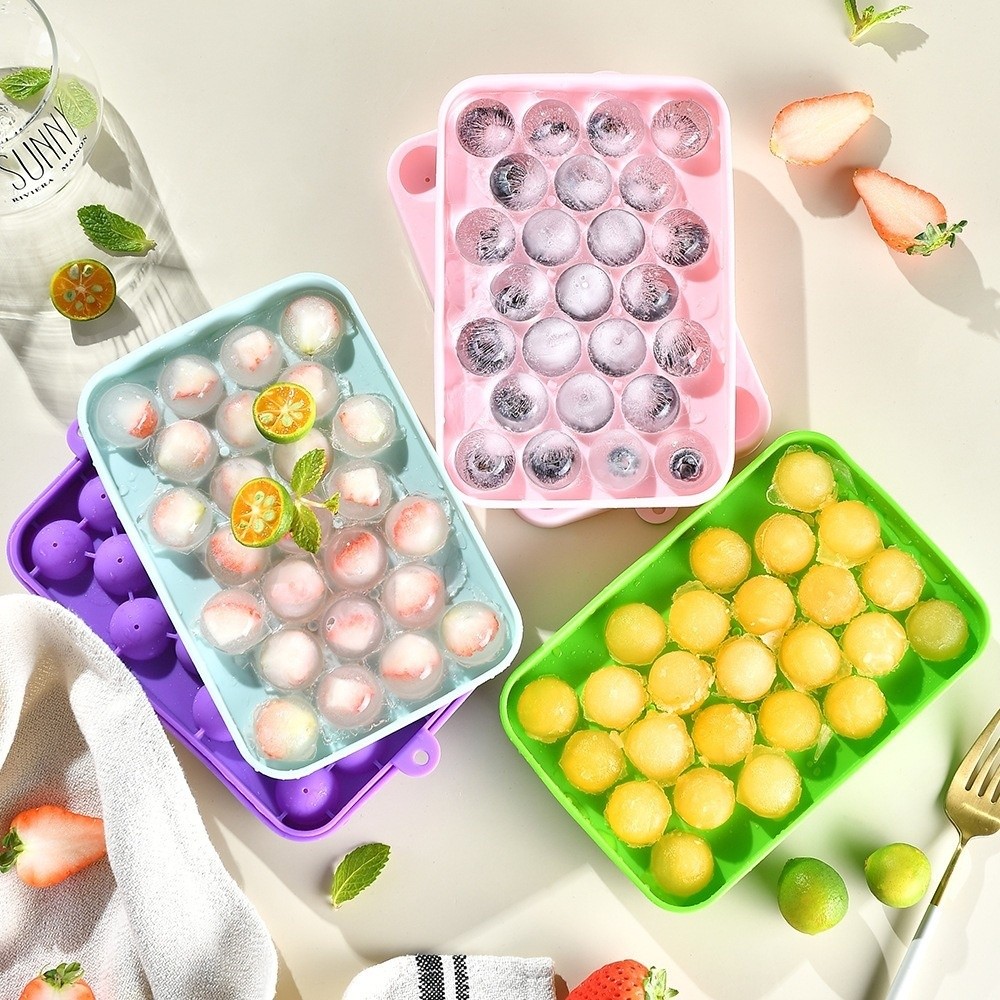 창의적인 실리콘 포도볼 몰드 25칸 원형 수제 비누 몰 - Soap Making Dish 리뷰 및 가격